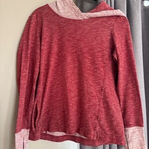 REI Maroon Hooded Sweatshirt large